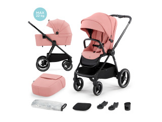 Універсальна коляска 2 в 1 Kinderkraft Nea Ash Pink (KSNEA000PNK2000)