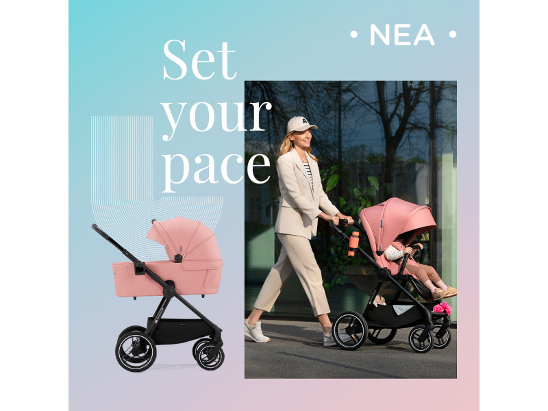 Універсальна коляска 2 в 1 Kinderkraft Nea Ash Pink (KSNEA000PNK2000), Фото 14