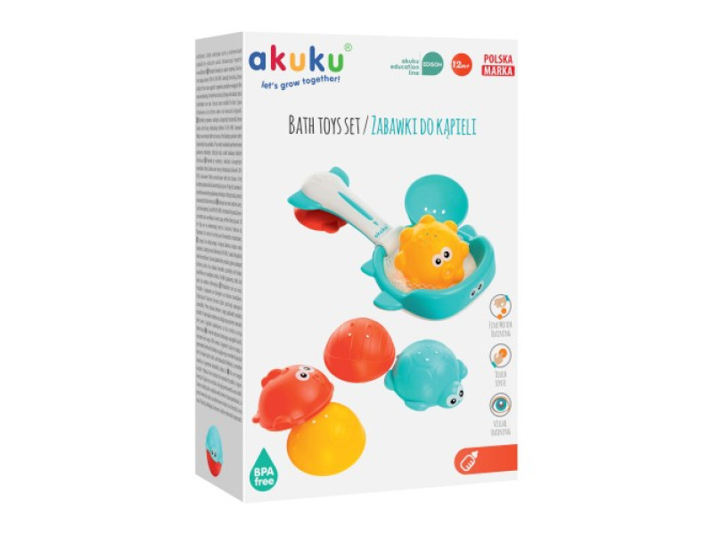 Корзина с игрушками для купания Akuku A0456, Фото 3