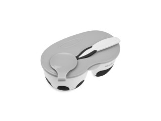 Миска двокамерна Akuku A0428
