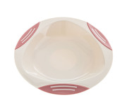 Тарілка на присосці Akuku A0525, рожевий-сірий