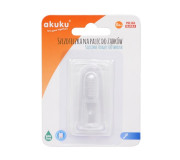 Силиконовая зубная щетка и массажер для десен Akuku A0393