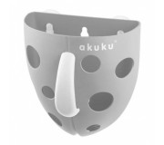 Контейнер для игрушек для купания, Akuku A0346 серый