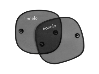 Сонцезахисні шторки, 2 шт. Lionelo Sunshade  Black