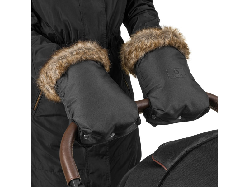 Рукавички для коляски  Lionelo HANDMUFF BLACK, Фото 4