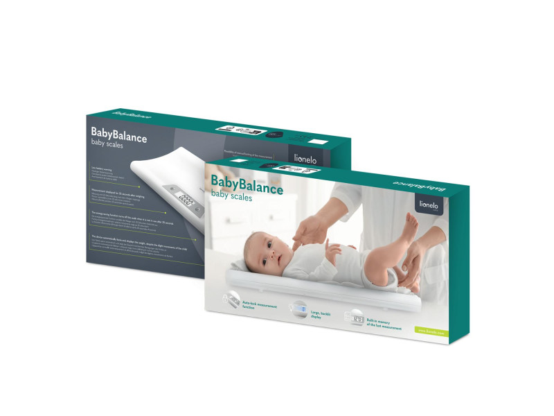 Весы для новорожденных Lionelo BABYBALANCE WHITE, Фото 4