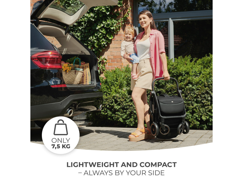 Прогулянкова коляска Kinderkraft Apino Dove Grey (KSAPIN00GRY0000), Фото 5