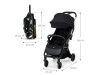 Прогулянкова коляска Kinderkraft Apino Raven Black (KSAPIN00BLK0000), Фото 27
