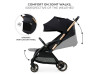 Прогулочная коляска Kinderkraft Apino Raven Black (KSAPIN00BLK0000), Фото 24