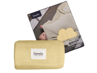 Покривало Lionelo BAMBOO SWADDLE Yellow Lemon