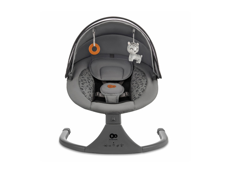 Крісло-гойдалка Kinderkraft Lumi 2 Dark Grey (KBLUMI02DGR0000), Фото 11