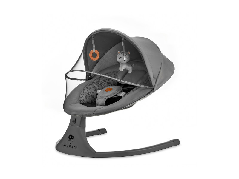 Крісло-гойдалка Kinderkraft Lumi 2 Dark Grey (KBLUMI02DGR0000), Фото 13