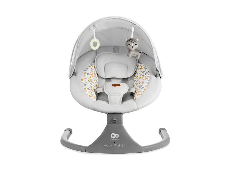 Крісло-гойдалка Kinderkraft Lumi 2 Light Grey (KBLUMI02LGR0000), Фото 11