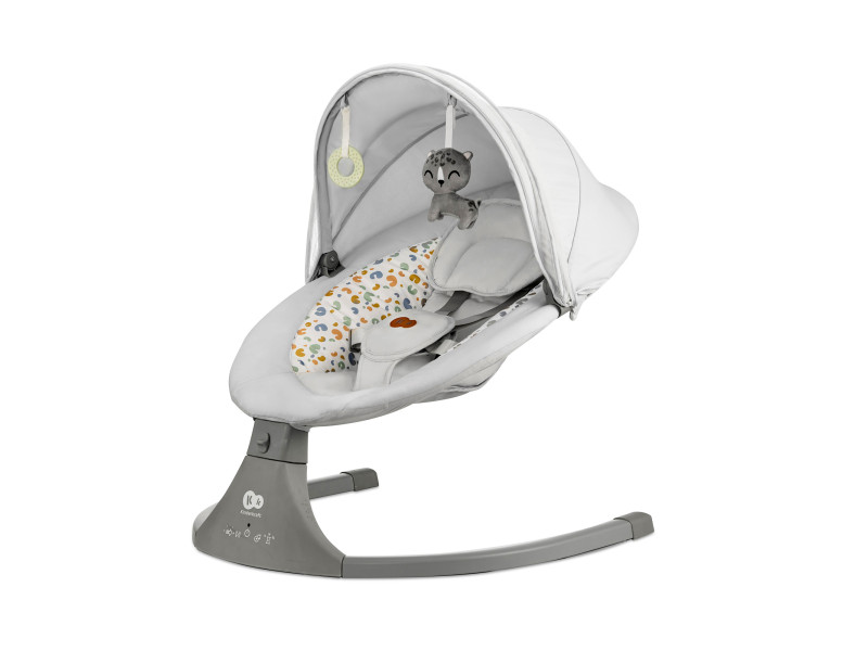 Крісло-гойдалка Kinderkraft Lumi 2 Light Grey (KBLUMI02LGR0000), Фото 9