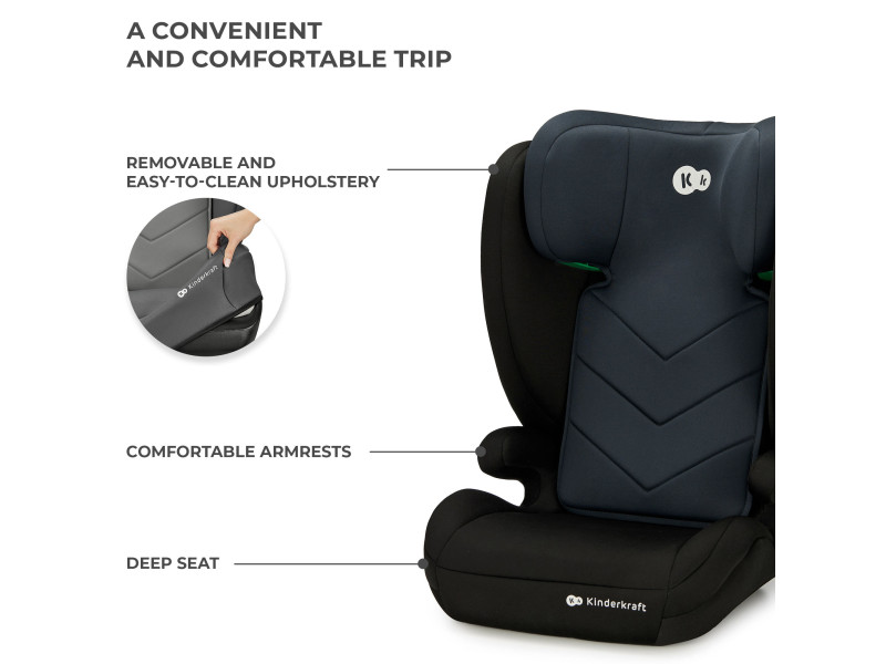 Автокрісло Kinderkraft i-Spark Black (KCISPA00BLK0000), Фото 13