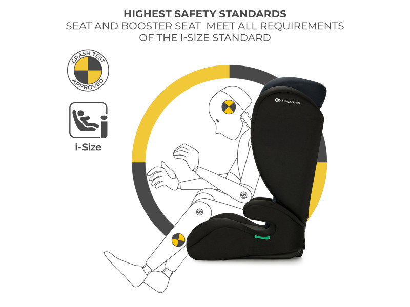 Автокрісло Kinderkraft i-Spark Black (KCISPA00BLK0000), Фото 14