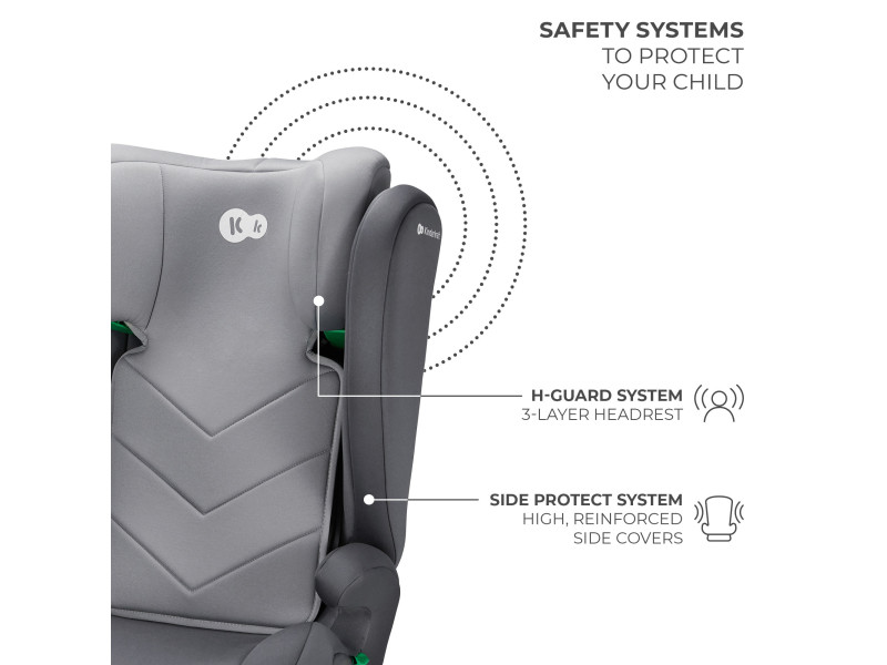 Автокрісло Kinderkraft i-Spark Grey (KCISPA00GRY0000), Фото 15