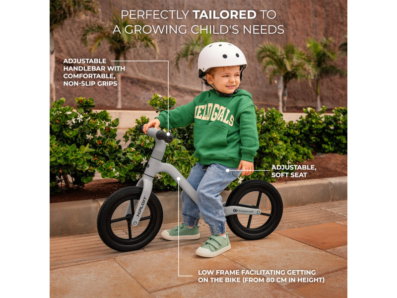 Біговел Kinderkraft Xploit Moontone Silver (KRXPLO00GRY0000), Фото 3