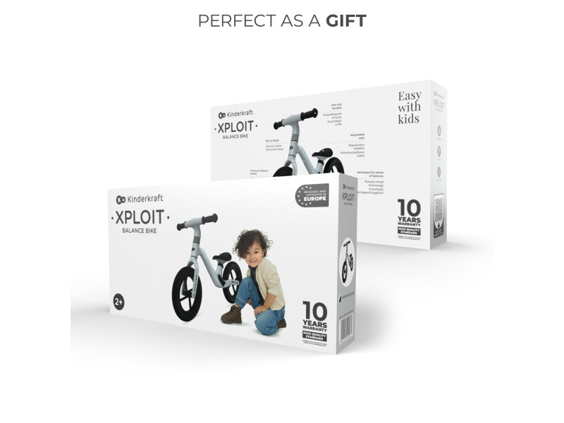 Біговел Kinderkraft Xploit Moontone Silver (KRXPLO00GRY0000), Фото 7