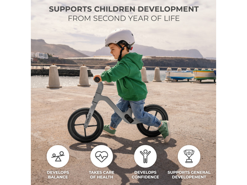 Біговел Kinderkraft Xploit Moontone Silver (KRXPLO00GRY0000), Фото 8