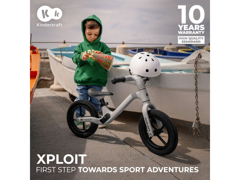 Біговел Kinderkraft Xploit Moontone Silver (KRXPLO00GRY0000), Фото 9