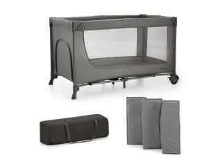 Ліжко-манеж Kinderkraft Joy 2 Dark Grey (KLJOY02DGR00000)