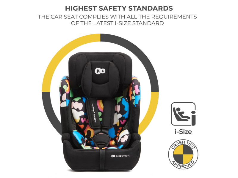 Автокресло Kinderkraft Comfort Up i-Size Happy Shapes (KCCOUP02HAP0000), Фото 7