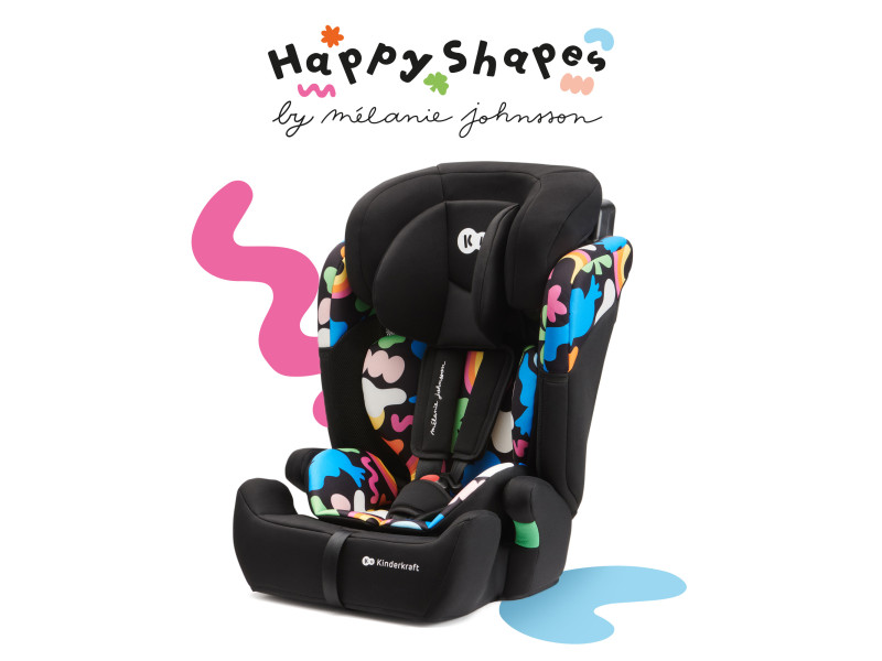 Автокрісло Kinderkraft Comfort Up i-Size Happy Shapes (KCCOUP02HAP0000), Фото 4