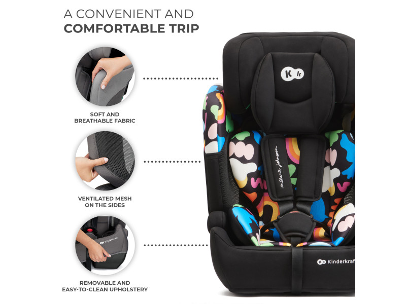 Автокресло Kinderkraft Comfort Up i-Size Happy Shapes (KCCOUP02HAP0000), Фото 11