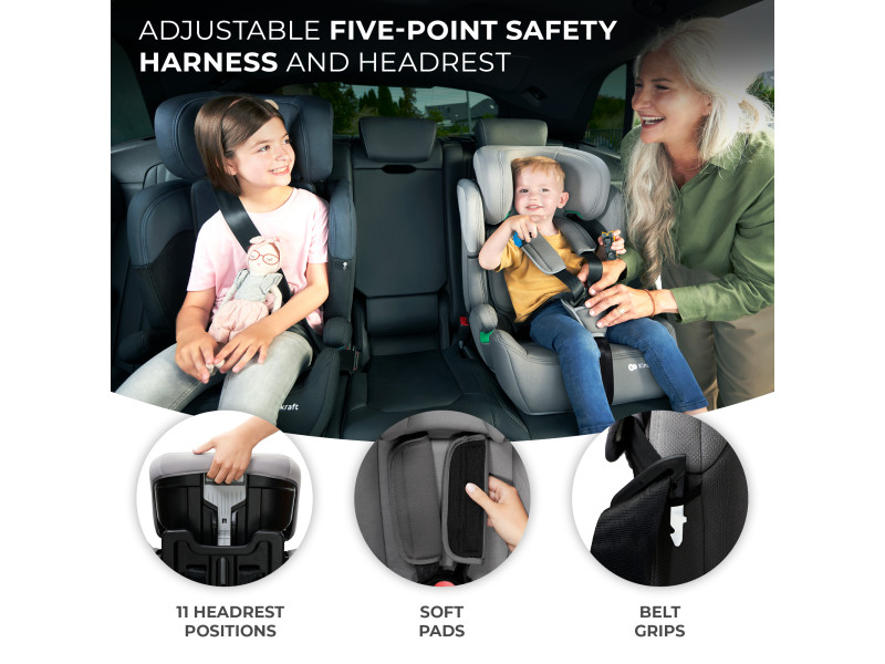 Автокресло Kinderkraft Comfort Up i-Size Happy Shapes (KCCOUP02HAP0000), Фото 10