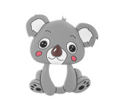 Силіконовий прорізувач Коала  Akuku A0646