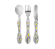 Набір столових приборів, сірий Akuku A0103