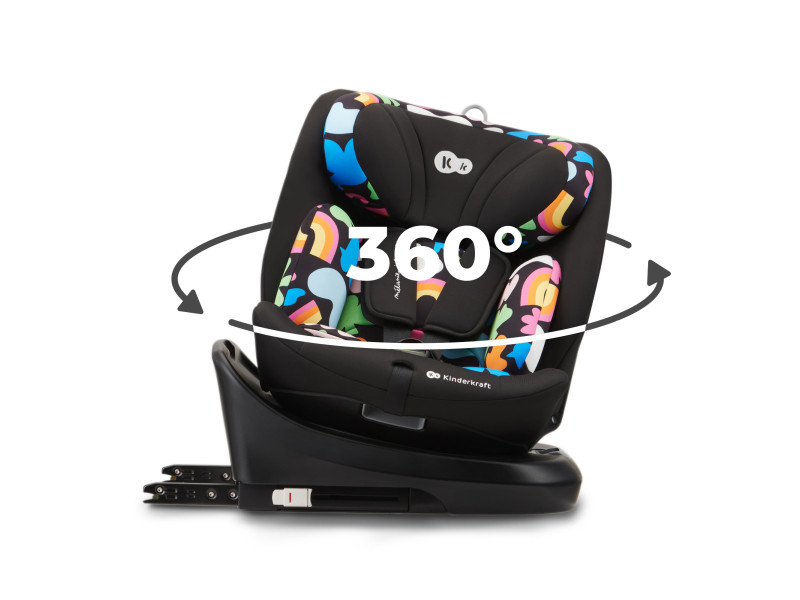 Автокрісло Kinderkraft i-Grow i-Size Happy Shapes (KCIGRO00HAP0000), Фото 7