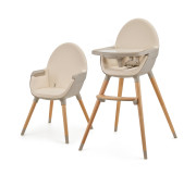 Стільчик для годування 2 в 1 Kinderkraft Fini 2 Beige (KHFINI02BEG0000)