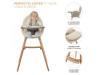 Стільчик для годування 2 в 1 Kinderkraft Fini 2 Beige (KHFINI02BEG0000), Фото 14
