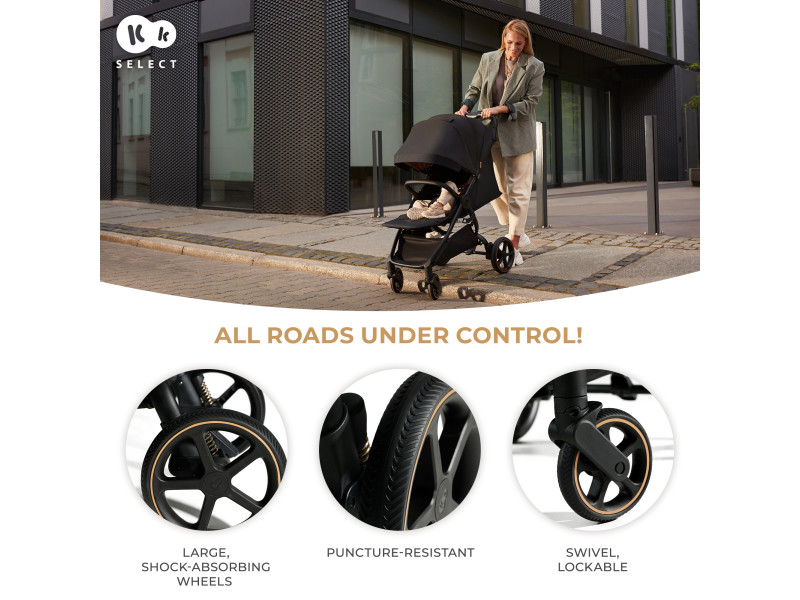 Прогулочная коляска Kinderkraft Mitzy Ink Black (KSMITZ00BLK0000), Фото 6
