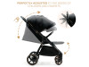 Прогулочная коляска Kinderkraft Mitzy Ink Black (KSMITZ00BLK0000), Фото 21