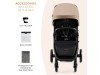 Прогулянкова коляска Kinderkraft Mitzy Linen Beige (KSMITZ00BEG0000), Фото 16