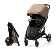Прогулянкова коляска Kinderkraft Mitzy Linen Beige (KSMITZ00BEG0000)