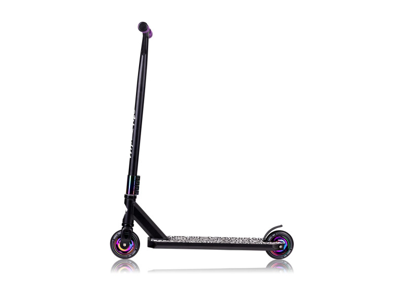 Детский самокат Lionelo WHIZZ NEO BLACK CARBON MULTICOCLOR, Фото 3