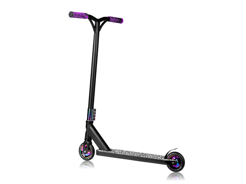 Детский самокат Lionelo WHIZZ NEO BLACK CARBON MULTICOCLOR, Фото 4