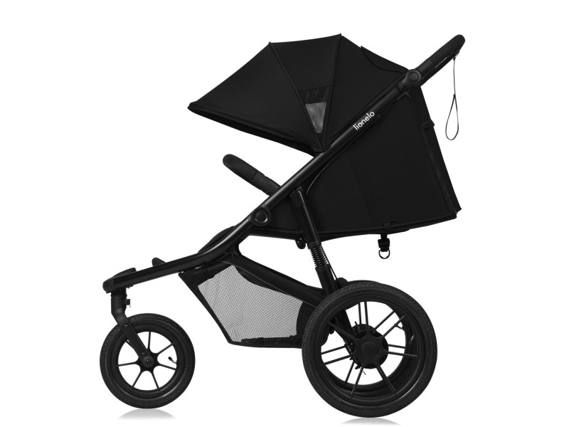 Прогулочная коляска Lionelo AZURA BLACK ONYX, Фото 3