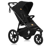 Прогулянкова коляска Lionelo AZURA BLACK ONYX