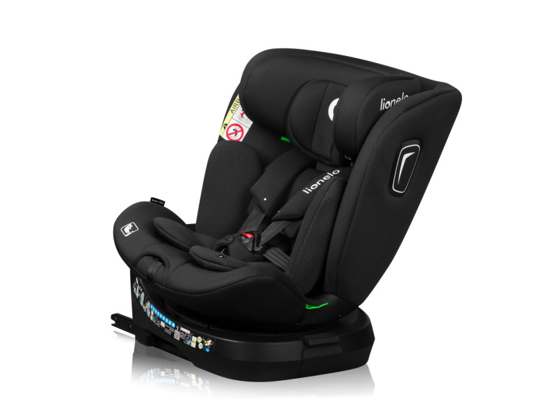 Дитяче автокрісло Lionelo BRAVE  I-SIZE BLACK CARBON, Фото 4