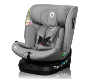 Дитяче автокрісло Lionelo BRAVE  I-SIZE GREY STONE