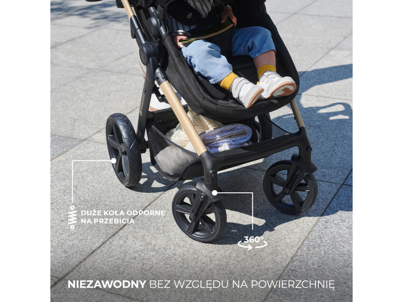 Універсальна коляска 3 в 1 Kinderkraft Moov 2 Pure Black (KSMOOV02BLKEV00), Фото 22