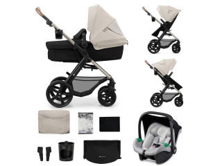Универсальная коляска 3 в 1 Kinderkraft Moov 2 Moonlight Gray (KSMOOV02GRYEV00)