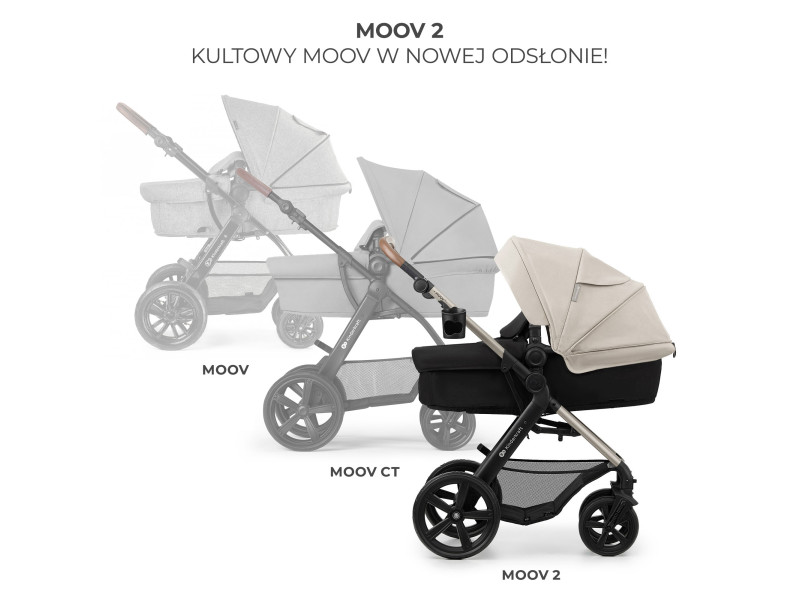 Універсальна коляска 3 в 1 Kinderkraft Moov 2 Moonlight Gray (KSMOOV02GRYEV00), Фото 27