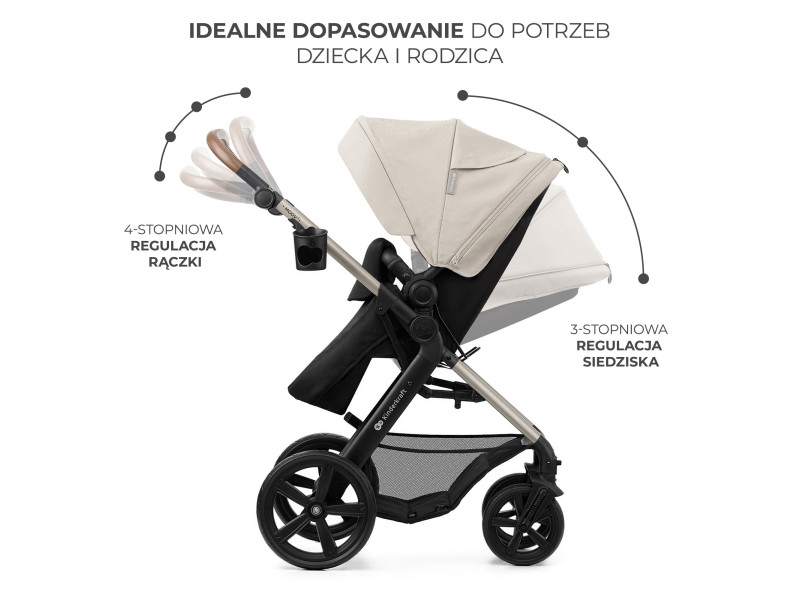 Універсальна коляска 3 в 1 Kinderkraft Moov 2 Moonlight Gray (KSMOOV02GRYEV00), Фото 6