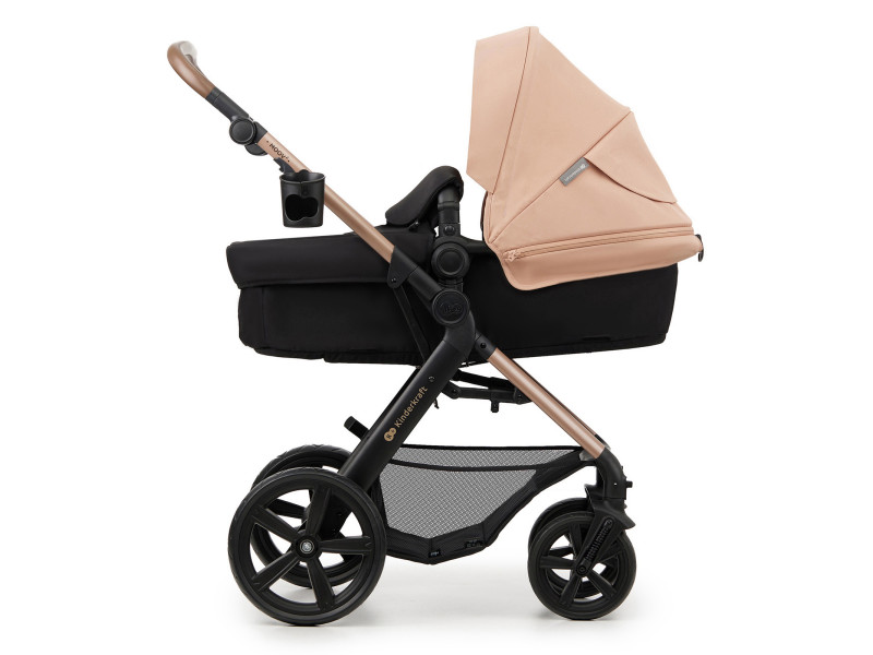 Універсальна коляска 3 в 1 Kinderkraft Moov 2 Sand Beige (KSMOOV02BEGEV00), Фото 11